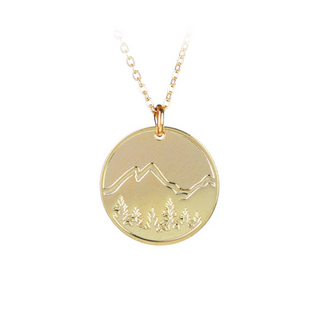 Round Explore Necklace - Premium Necklace from Bearded Jeweler - Just $65! Shop now at Three Blessed Gems