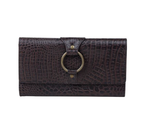 Leather Wallet - Premium Wallet from Myra - Just $45! Shop now at Three Blessed Gems