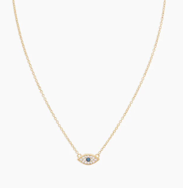 Evil Eye Necklace - Premium Necklace from Gorjana - Just $55! Shop now at Three Blessed Gems