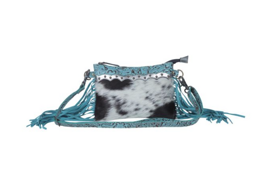 Exotic Azure Crossbody - Premium Purse from Myra - Just $69! Shop now at Three Blessed Gems