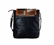 Tyler Ridge Hair-On Hide Leather Bag - Premium Bag from Myra - Just $87! Shop now at Three Blessed Gems