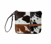 Tyler Ridge Hair-On Hide Pouch - Premium Pouch from Myra - Just $39! Shop now at Three Blessed Gems