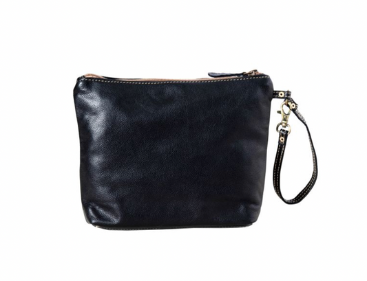 Tyler Ridge Hair-On Hide Pouch - Premium Pouch from Myra - Just $39! Shop now at Three Blessed Gems