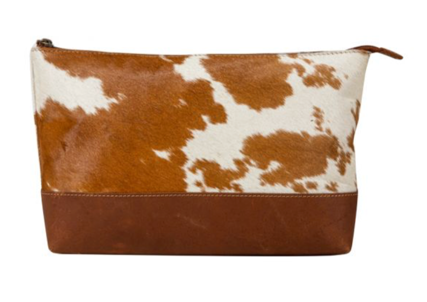Jackborrow Leather Hairon Pouch - Premium Bag from Myra - Just $54! Shop now at Three Blessed Gems