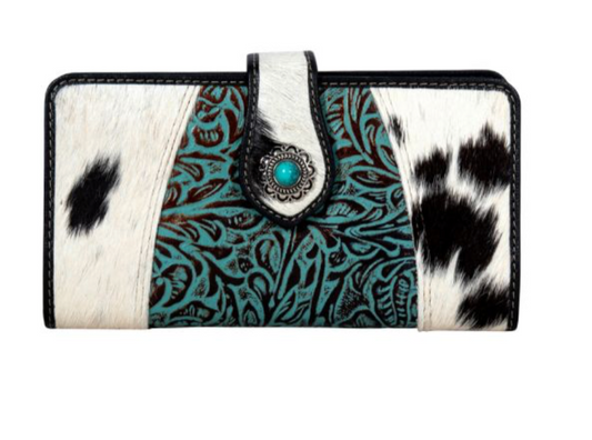 Delilah Creek Hand Tooled Wallet - Premium Bag from Myra - Just $63! Shop now at Three Blessed Gems
