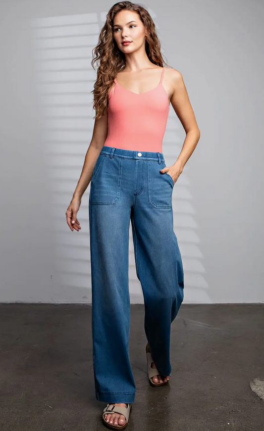 Cotton Stretch Twill Pants - Premium Pants from RAE MODE - Just $58! Shop now at Three Blessed Gems