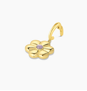 Lavender Flower Parker Charm