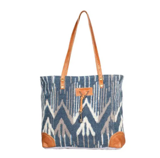 Beholded Blue Tote Bag