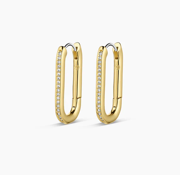 Zoey Shimmer Hoops