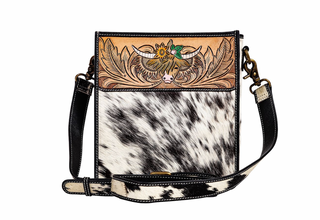 Bloomin Steer Hand-Tooled Bag