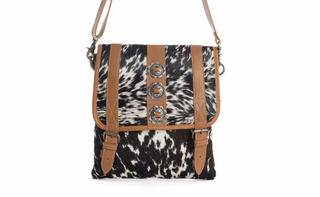 Cholla Canyon Leather & Hairon Bag