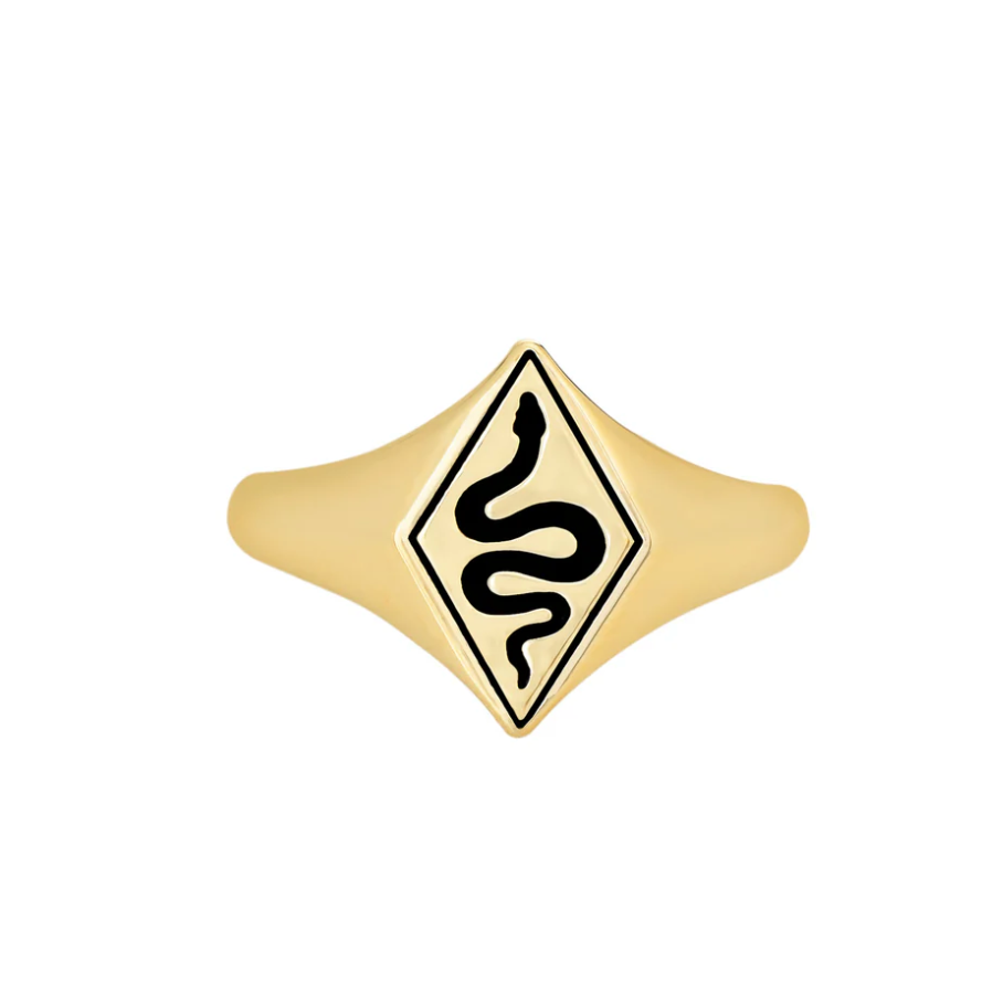 Serpent Signet Ring