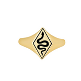 Serpent Signet Ring