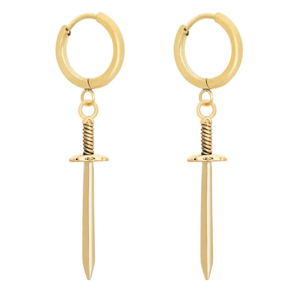 Sword Earrings