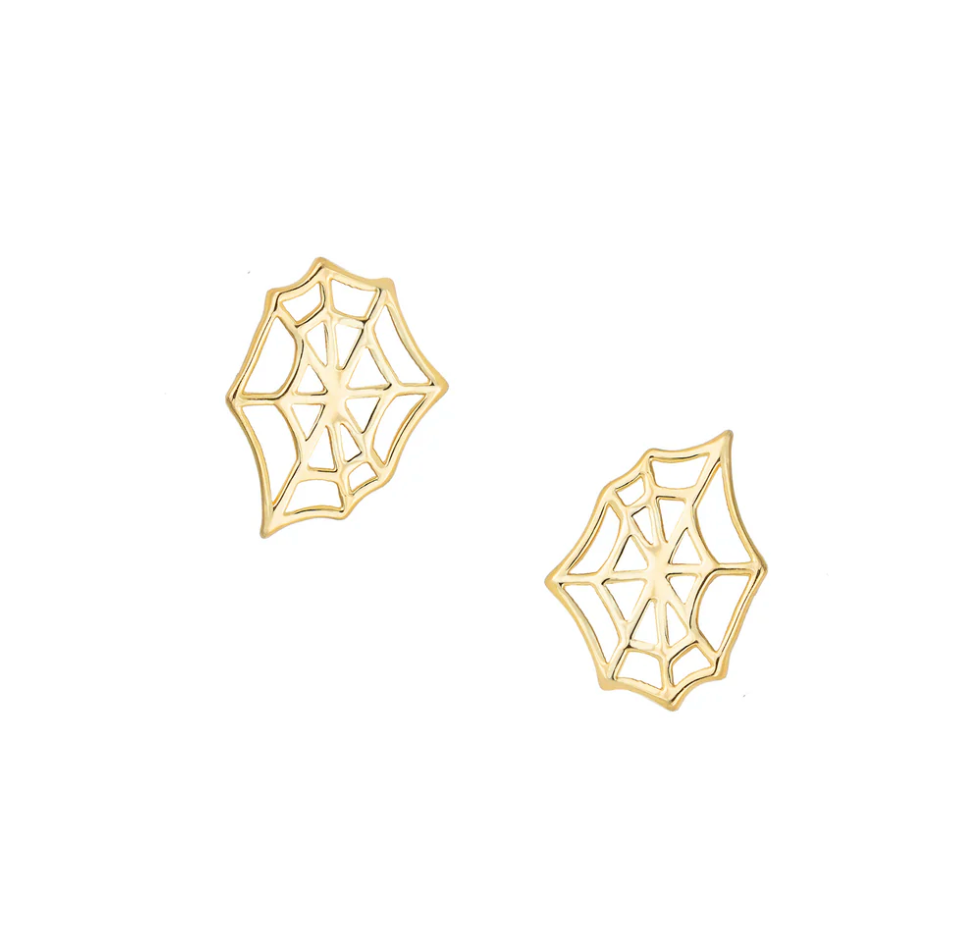 Spider Web Earrings