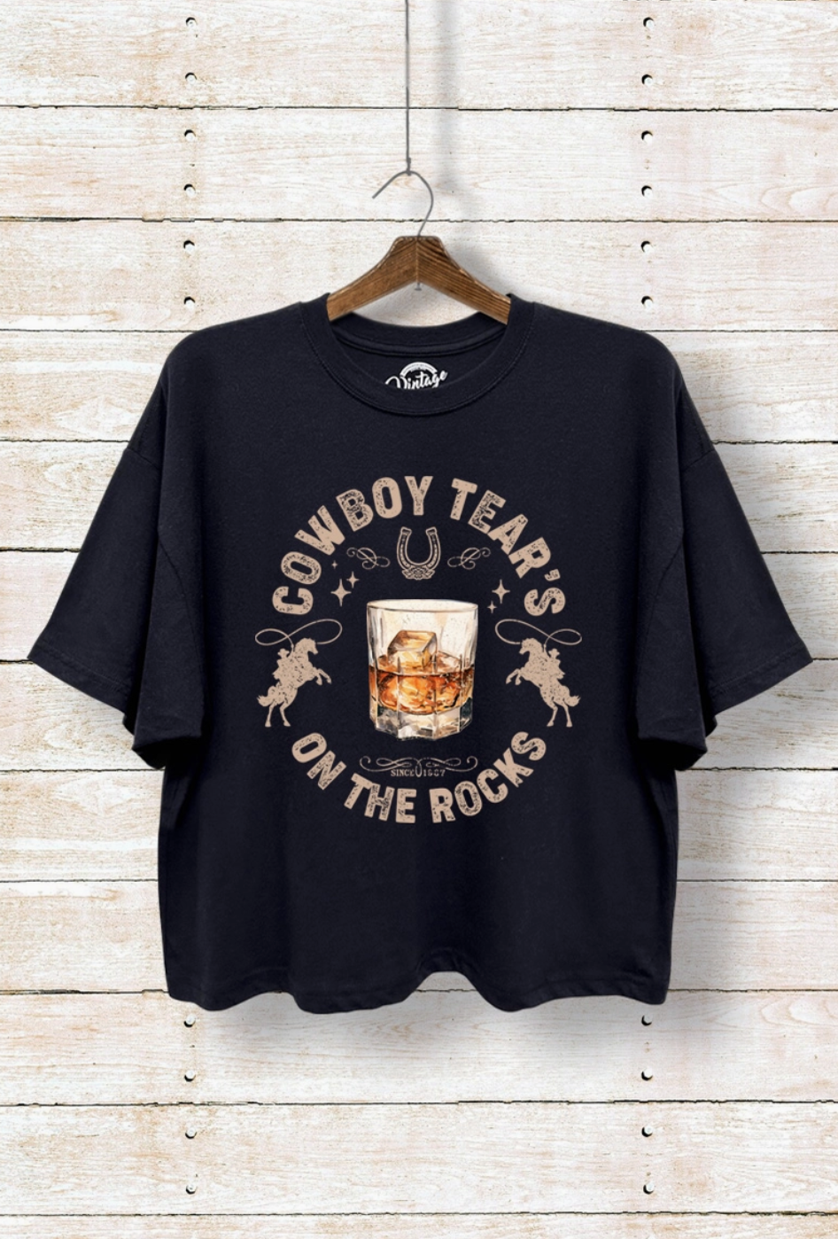 Cowboy Tears T Shirt