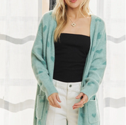 Cozy Hearts Cardigan – Love-Patterned Knit for Everyday Romance