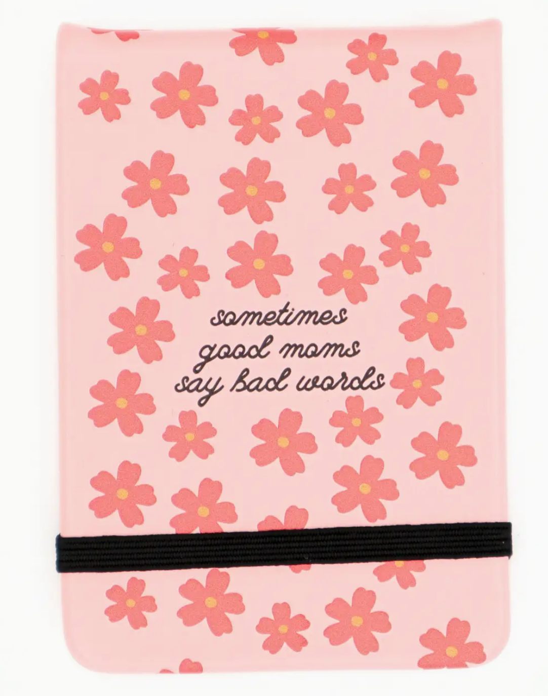 Snarky Floral Leatherette Pocket Journal