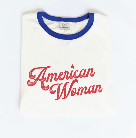 🇺🇸 All-American Babe Ringer Tee