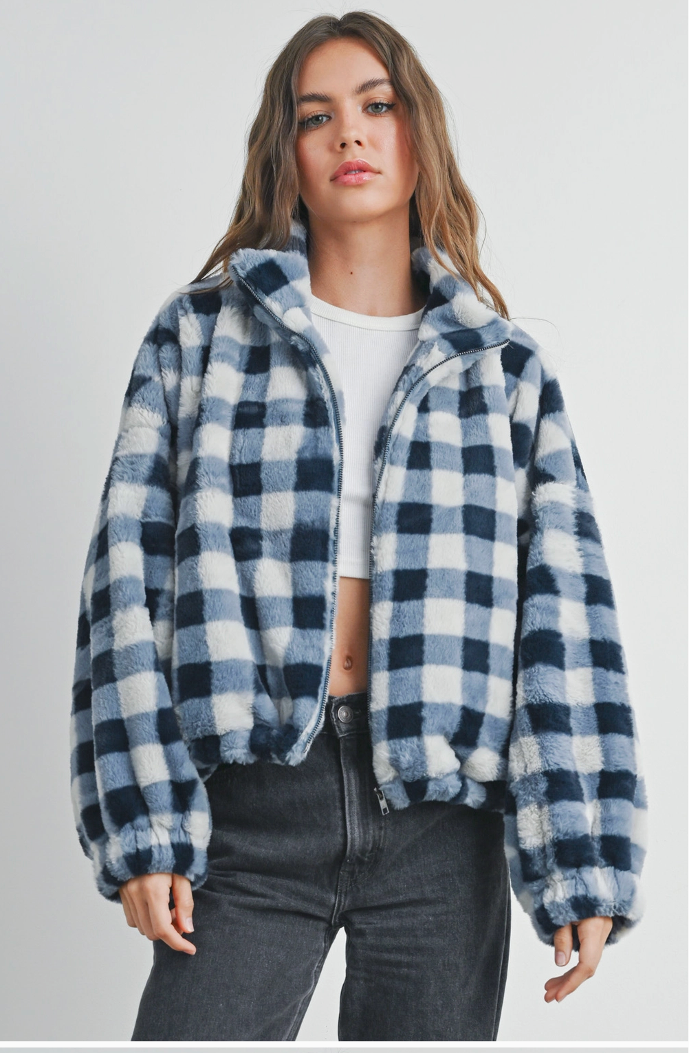 Fall Plaid Jacket