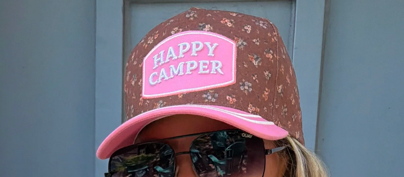 Happy Camper Trucker Hat