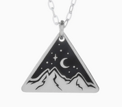 Star Light Silver Necklace