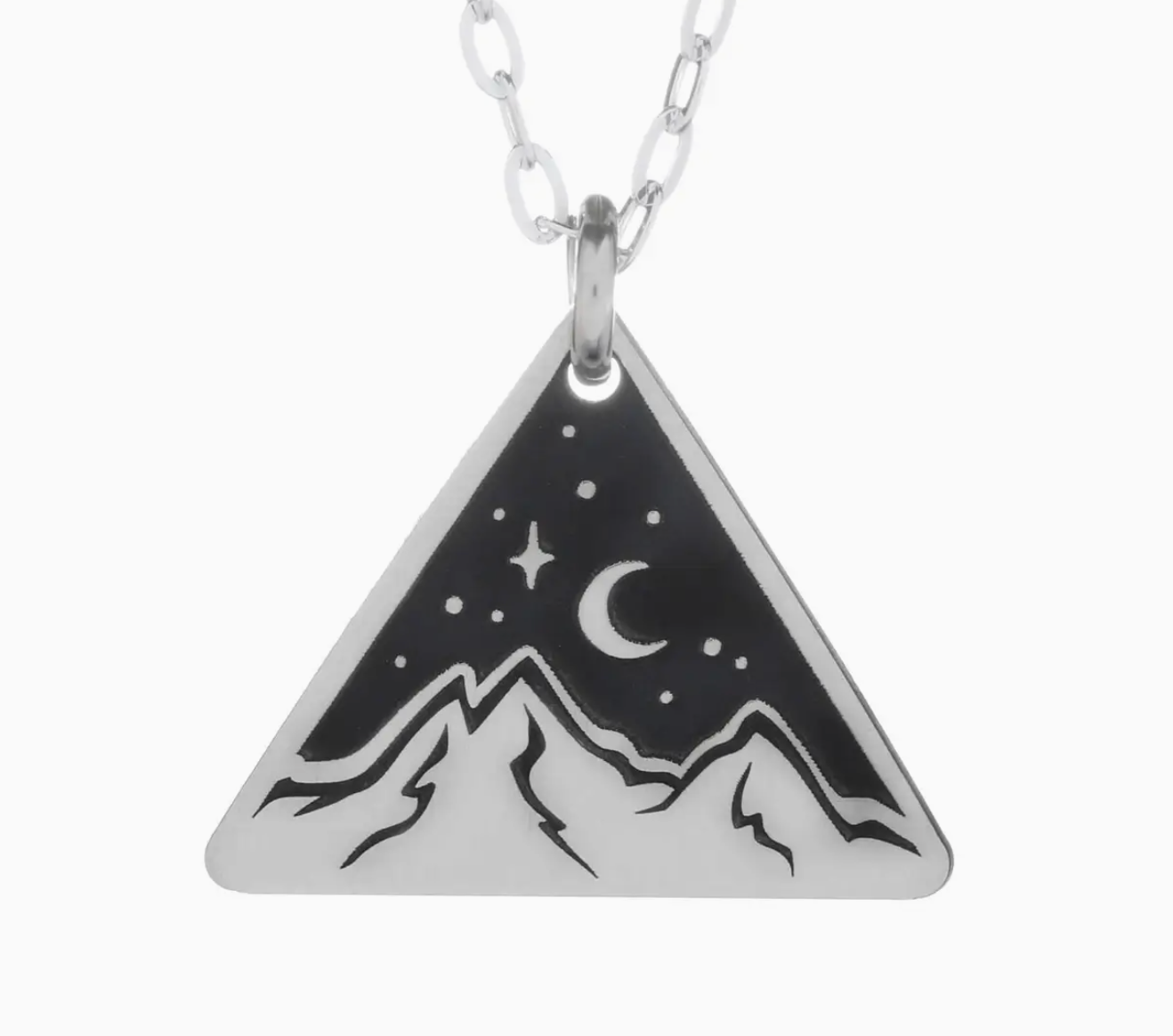 Star Light Silver Necklace