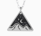 Star Light Silver Necklace