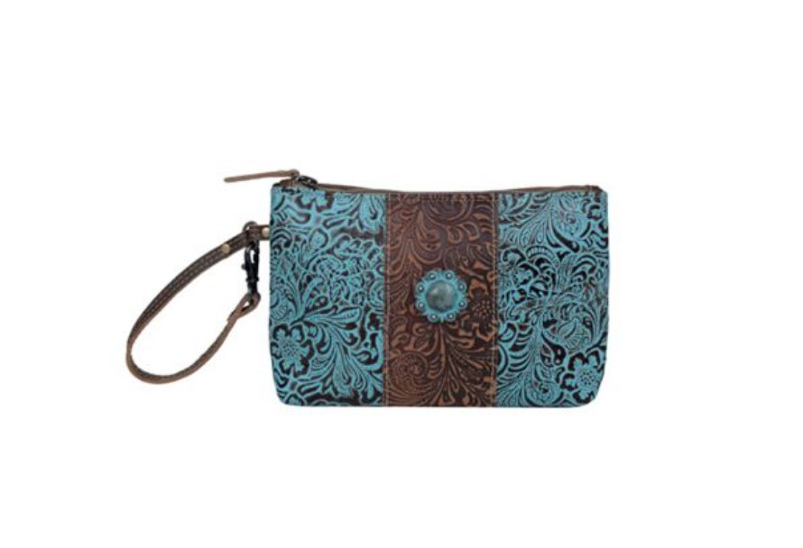 Aqua Wristlet - Three Blessed Gems