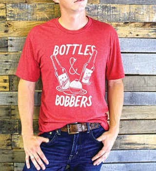 Bottles and Bobbers T-shirt - Three Blessed Gems