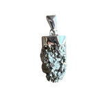 Crystal Sterling Silver Pendant
