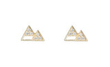 Denver Pave Mountain Earring
