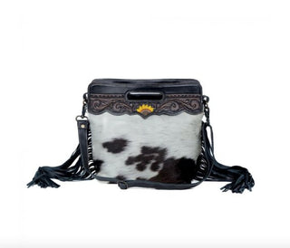 Eclectic Embossed Handbag - Three Blessed Gems