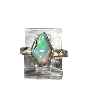 Ethiopian Sterling Silver Ring - Three Blessed Gems