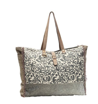 Floral Print Weekender Bag - Three Blessed Gems