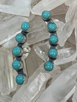 Gemstone Crawler Earring