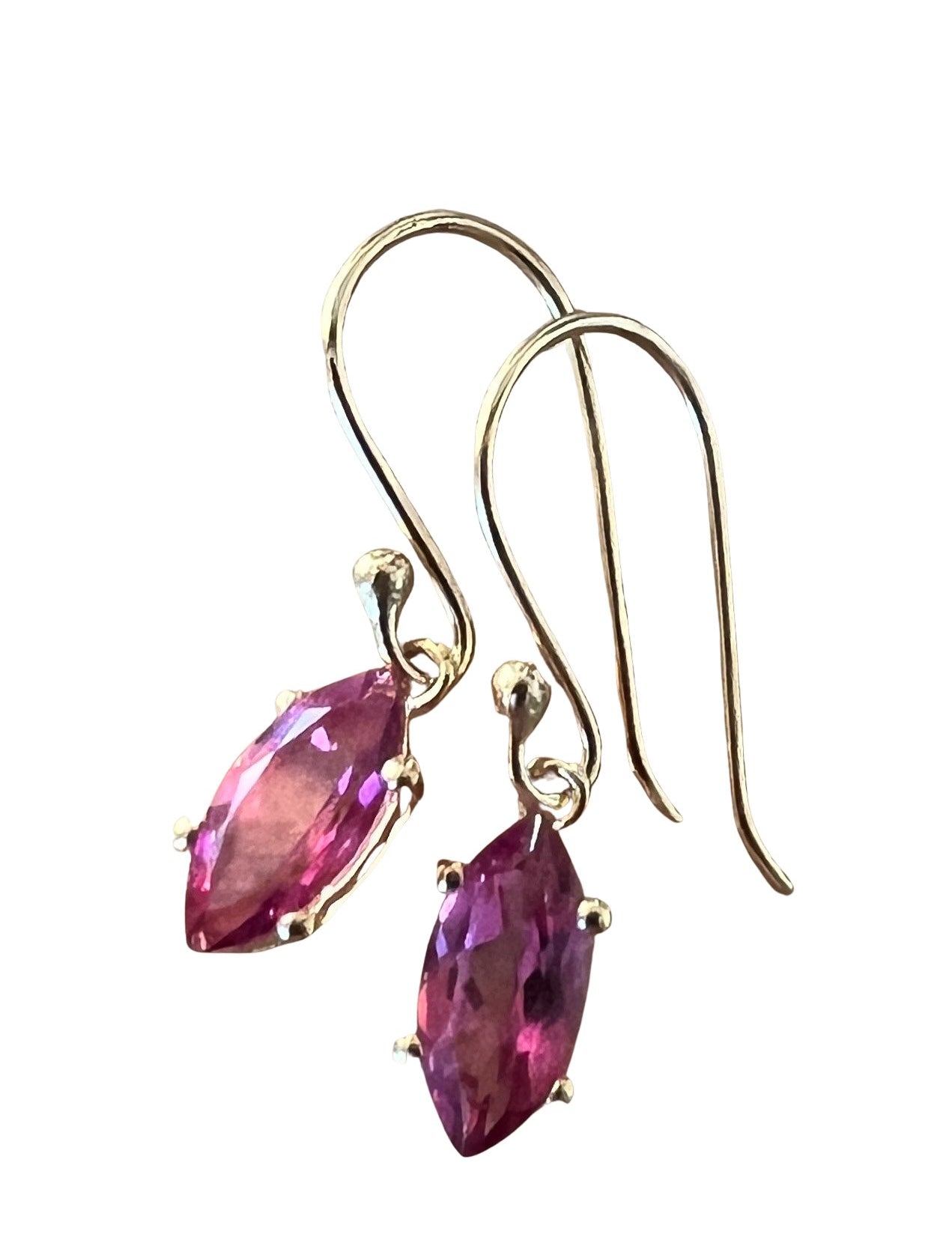 Gemstone Gold Fill Earring - Three Blessed Gems