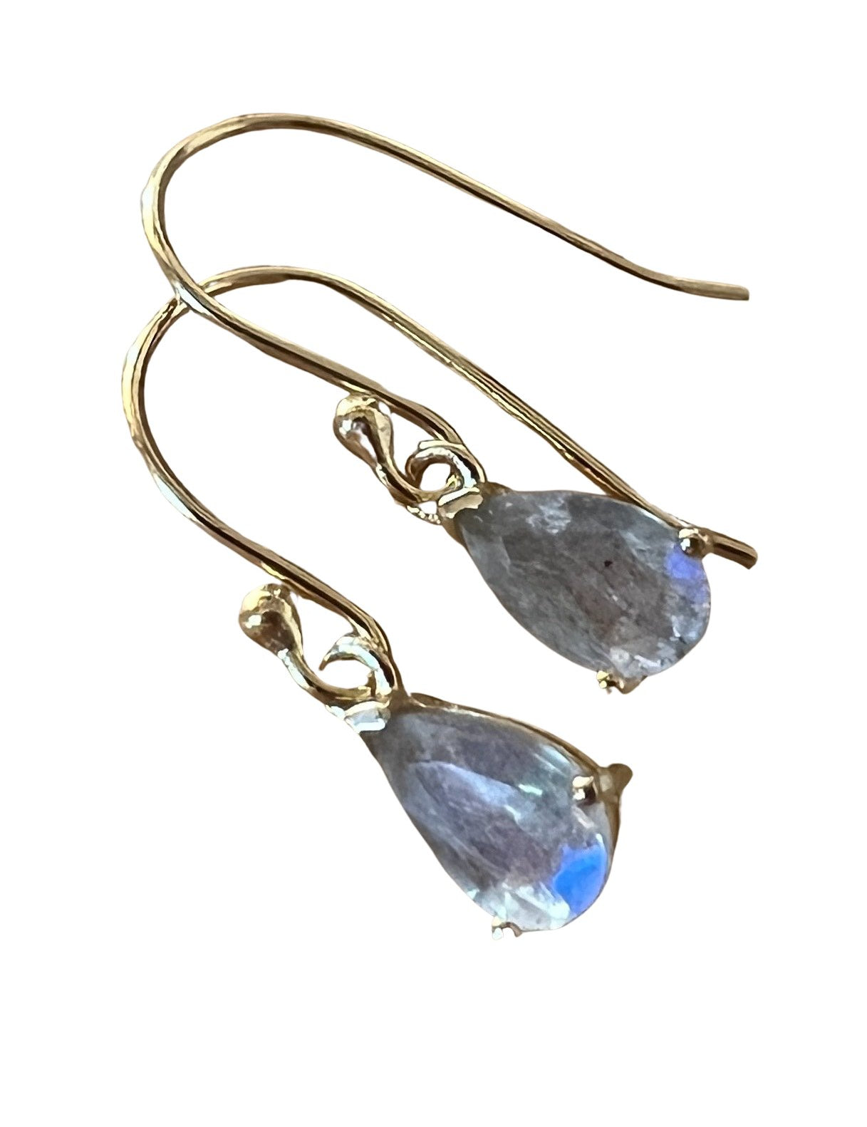 Gemstone Gold Fill Earring - Three Blessed Gems