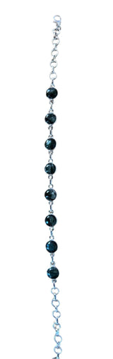 Gemstone Sterling Silver Bracelet