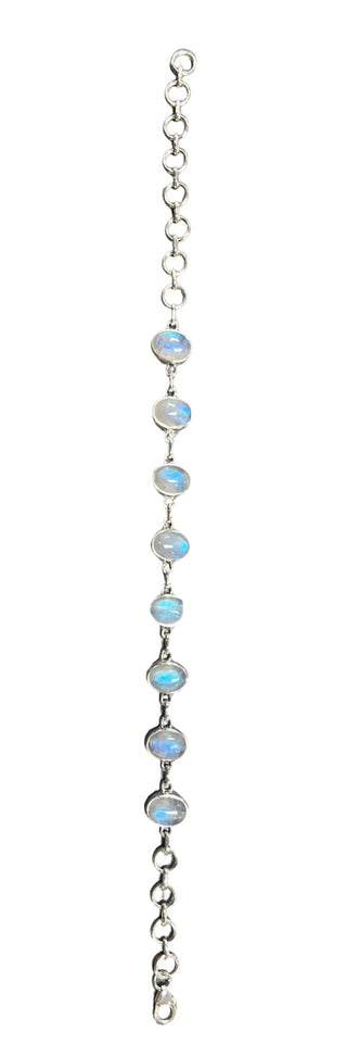 Gemstone Sterling Silver Bracelet - Three Blessed Gems