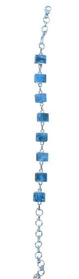 Gemstone Sterling Silver Bracelet