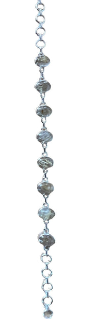 Gemstone Sterling Silver Bracelet - Three Blessed Gems