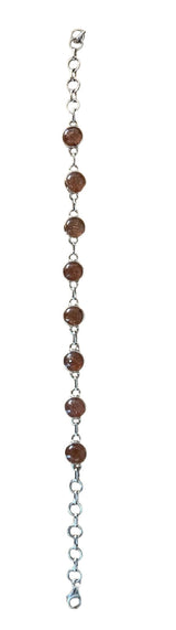 Gemstone Sterling Silver Bracelet