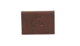 Gray Leather Card Holder