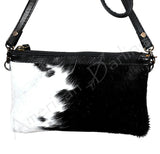 Leather & Cowhide Crossbody Bag