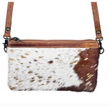 Leather & Cowhide Crossbody Bag