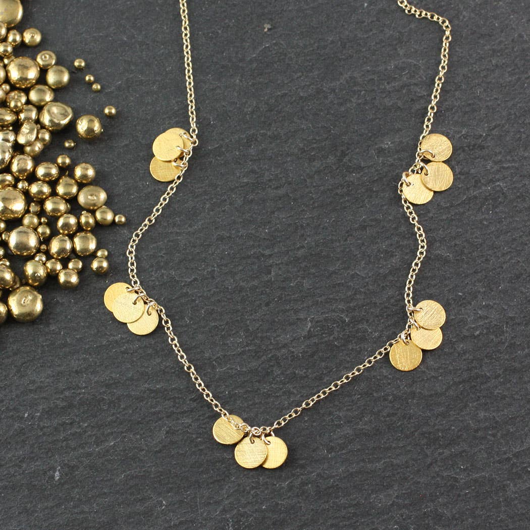 Little Dot Groups Necklace - Three Blessed Gems