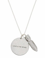 Love Is the Bomb Necklace
