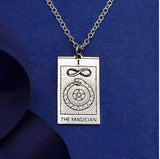 Magician Tarot Card Necklace