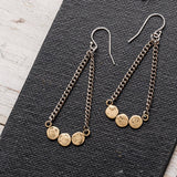 Mixed Metal Alchemy Chandelier Earrings